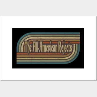 The All-American Rejects Vintage Stripes Posters and Art